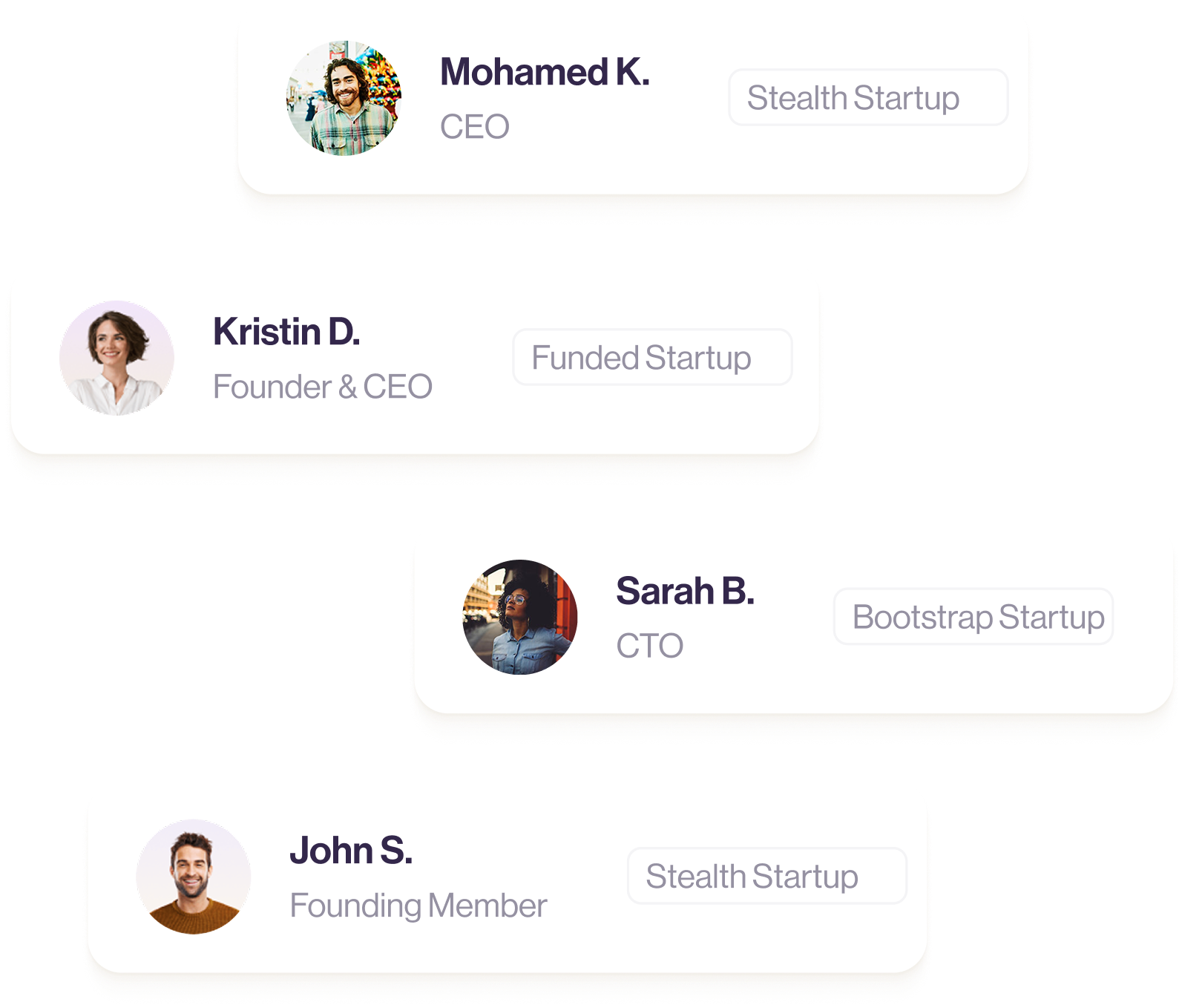 Illustration showing Scouto's target audience and mission